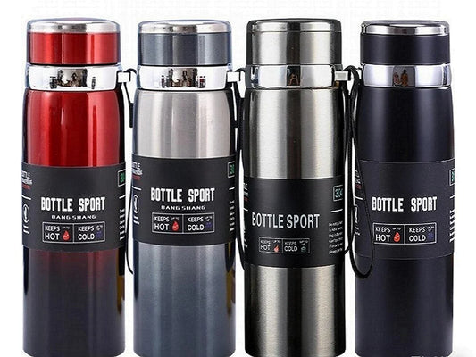 Insulated Water Bottle - Keeps Drinks Cold Or Hot All Day