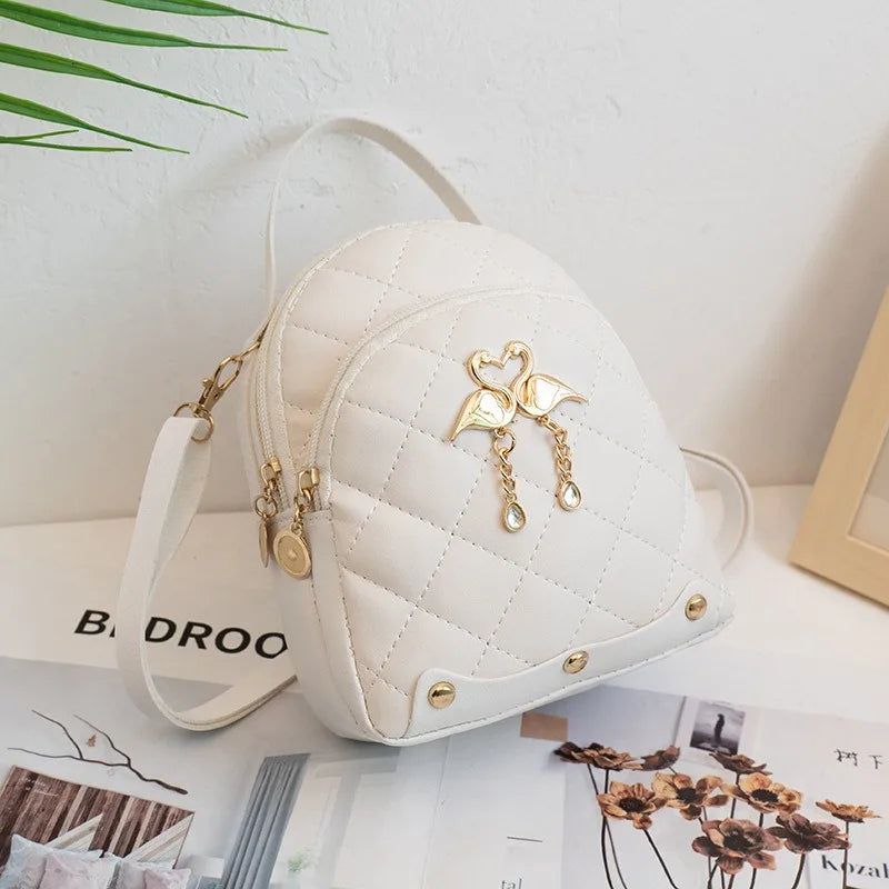 Cute Mini Backpack for Women – PU Leather Crossbody & Shoulder Bag