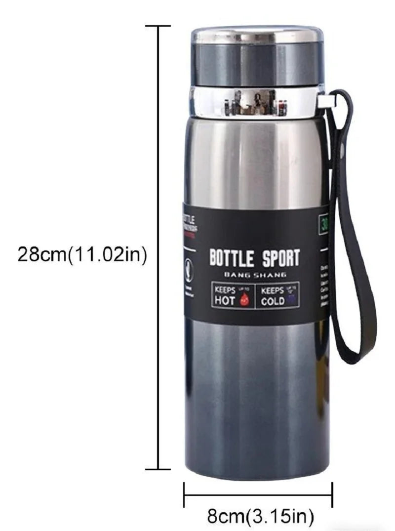 Insulated Water Bottle - Keeps Drinks Cold Or Hot All Day