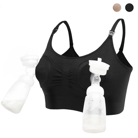 Comfortable Maternity & Nursing Bra – Hands-Free Pumping, Soft & Supportive for Moms