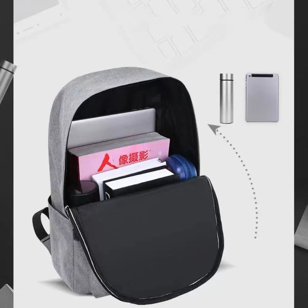 Minimalist Backpack – Large Capacity School, Travel & Laptop Bag (Unisex)