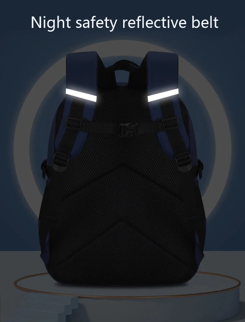 Kids Astronaut Backpack – Waterproof School Bag for Boys (Ages 7-13)