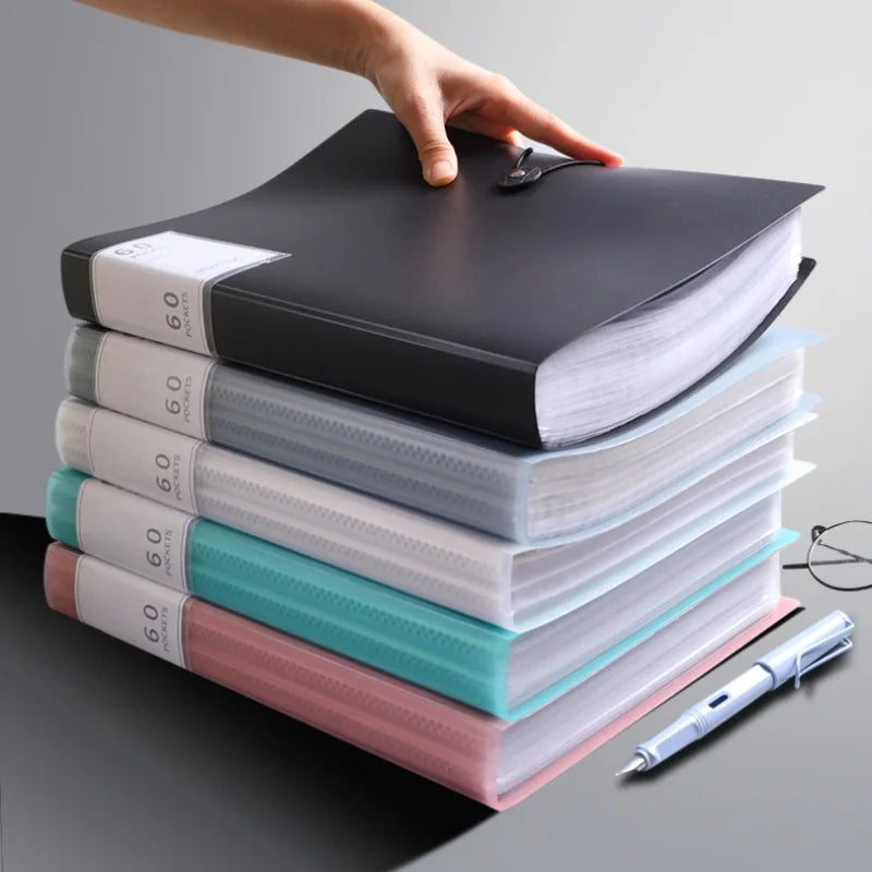 Back to School 60 packet  A4 Expanding file Forder Durable Organizer for School Home & Office