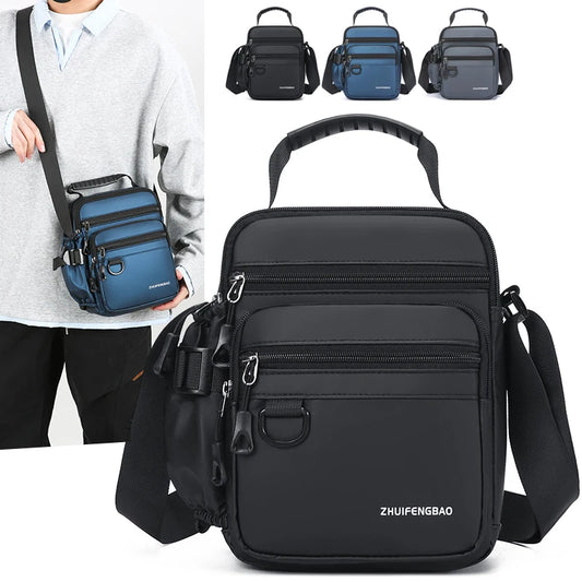 Men’s Crossbody Bag – Stylish Waterproof Travel Shoulder Bag