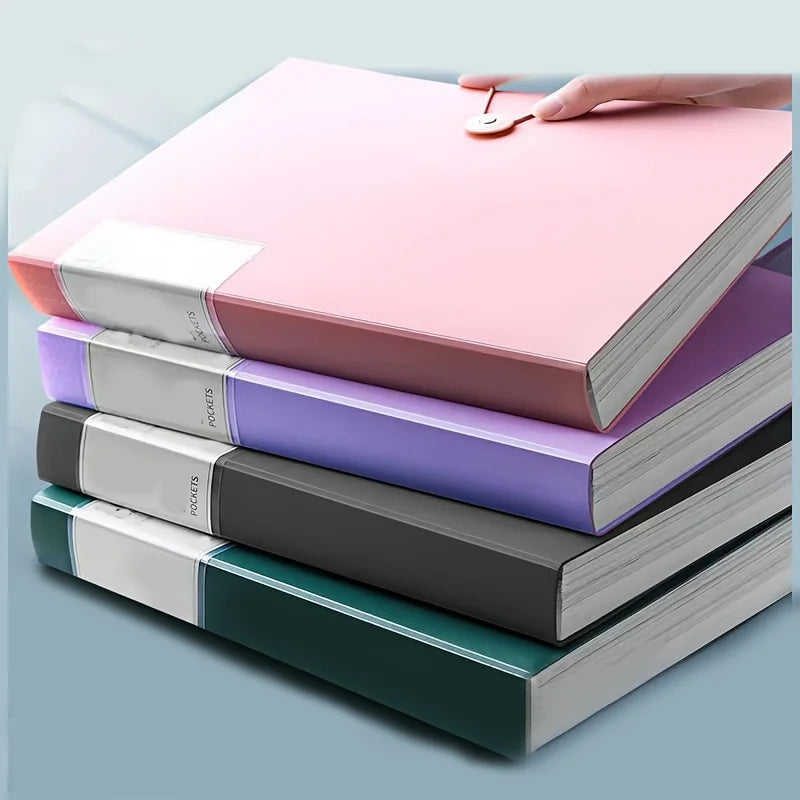 Back to School 60 packet  A4 Expanding file Forder Durable Organizer for School Home & Office