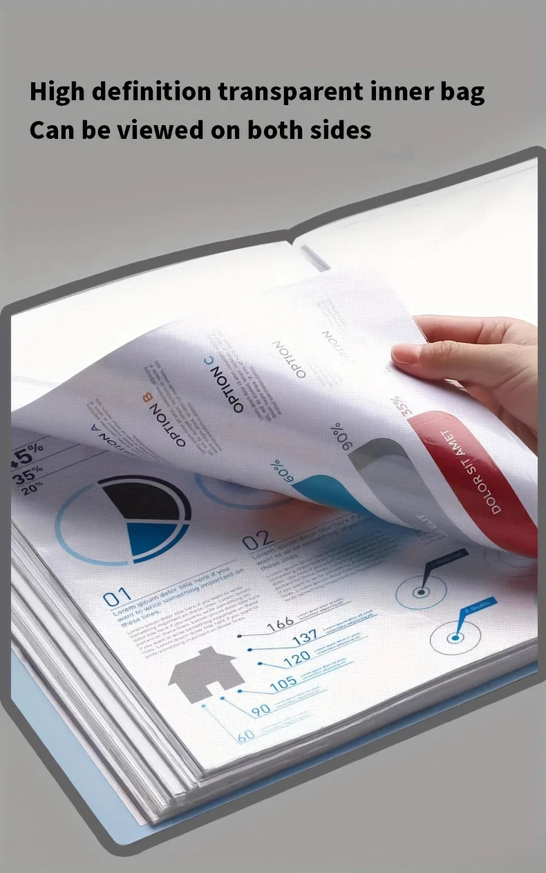 Back to School 60 packet  A4 Expanding file Forder Durable Organizer for School Home & Office