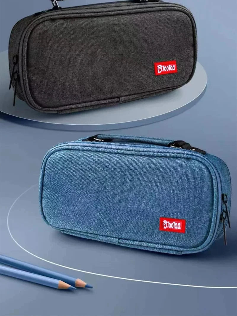 Large Capacity Pencil Case – Multifunctional Stationery Bag for School & Office