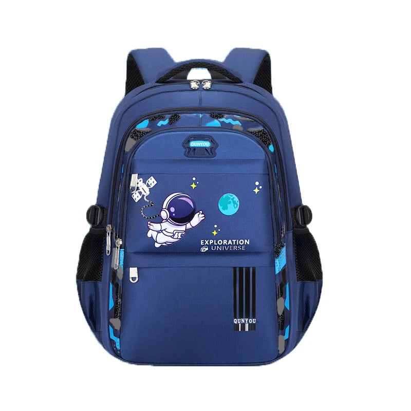 Kids Astronaut Backpack – Waterproof School Bag for Boys (Ages 7-13)