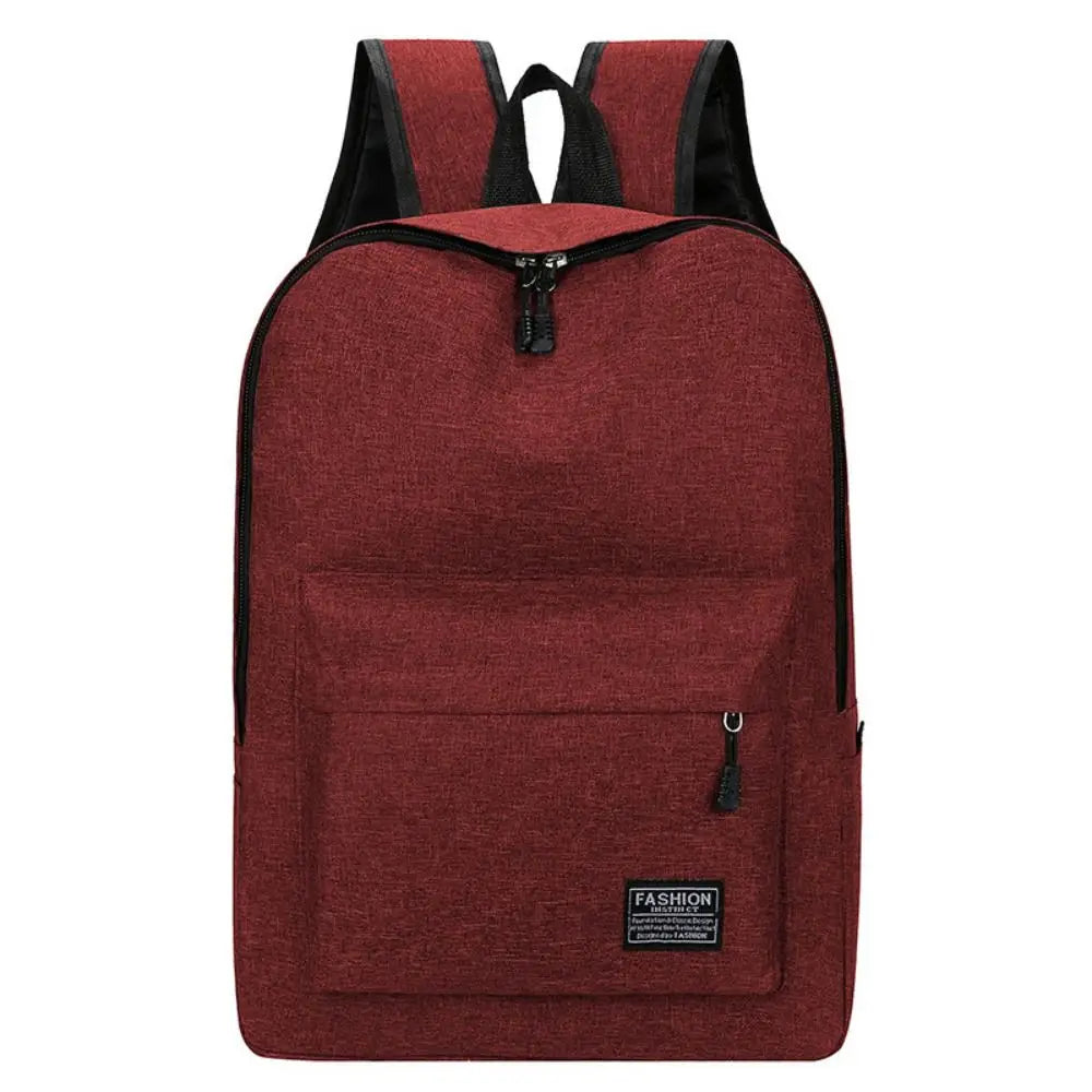 Minimalist Backpack – Large Capacity School, Travel & Laptop Bag (Unisex)